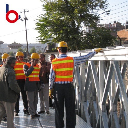 Steel Bridge Bailey Style Temporary Steel Bailey Bridge